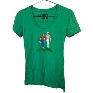 Chive Tees Caddyshack Movie Green Women’s M Golf T-Shirt Everyday